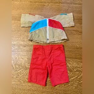 Vintage Cabbage Patch Kids Doll Windbreaker Jacket Outfit